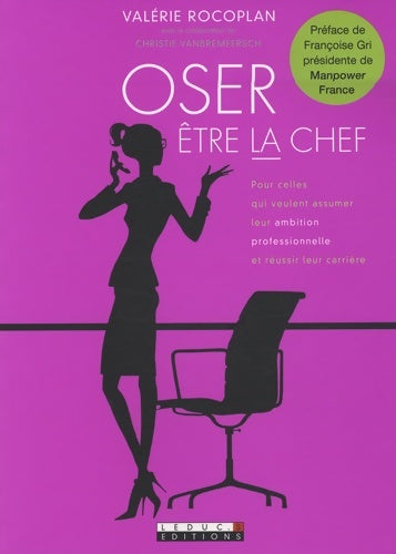 Livrenpoche : Oser être la chef - Valérie Rocoplan - Livre