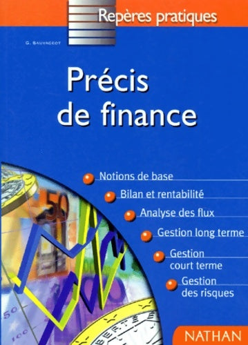 Livrenpoche : Précis de finance - Georges Sauvageot - Livre