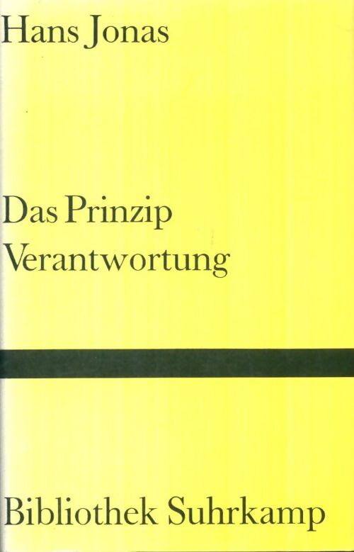 Livrenpoche : Das prinzip verantwortung - Hans Jonas - Livre