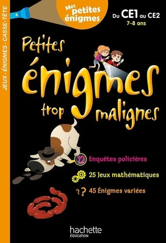 Livrenpoche : Petites énigmes trop malignes du CE1 au CE2 : Mes petites énigmes - Eric Berger - Livre