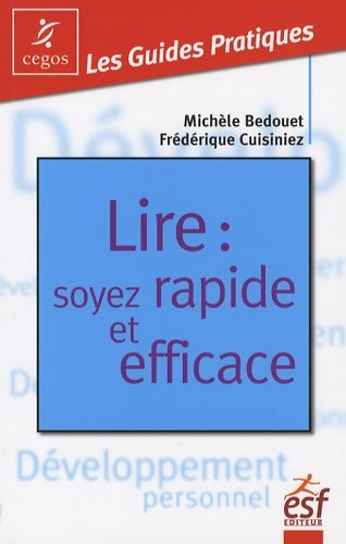 Livrenpoche : Lire soyez rapide et efficace ned - Michèle Bedouet - Livre