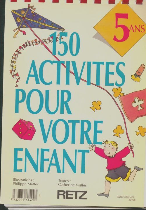 Livrenpoche : 150 activités pour votre enfant 5 ans - Catherine Vialles - Livre