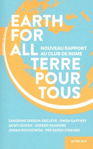 Livrenpoche : Earth for All - Sandrine Dixson-declève - Livre