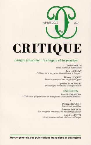 Livrenpoche : Critique 827 - Collectif - Livre