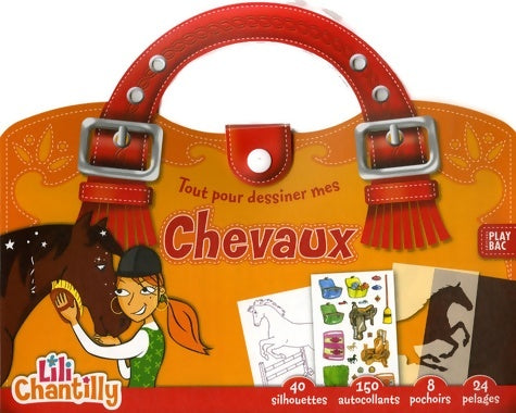 Livrenpoche : Tout pour dessiner mes chevaux - Collectif Play Bac - Livre