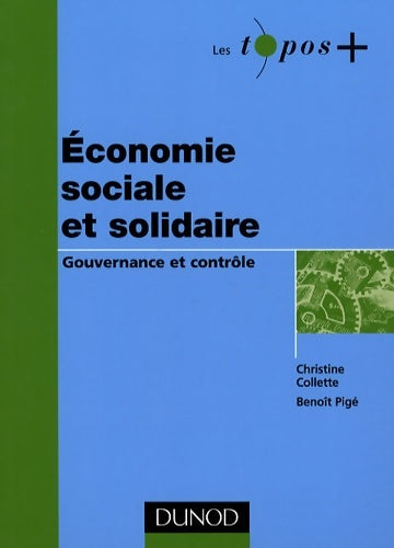 Livrenpoche : économie Sociale et Solidaire - Gouvernance et Contrôle - Christine Collette - Livre