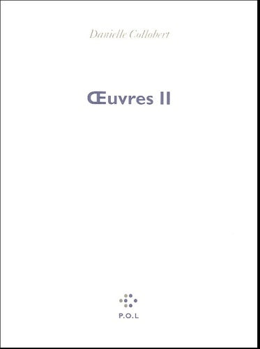 Livrenpoche : ?uvres - Danielle Collobert - Livre