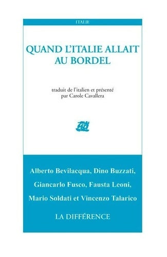 Livrenpoche : Quand L'Italie allait au bordel - Carole Cavallera - Livre
