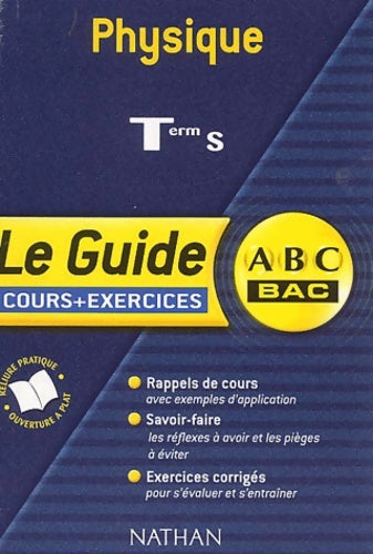 Livrenpoche : ABC du Bac : Physique Terminale S - Collectif - Livre