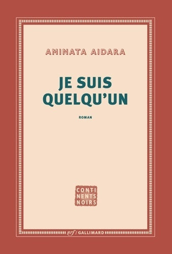 Livrenpoche : Je suis quelqu?un - Aminata Aidara - Livre