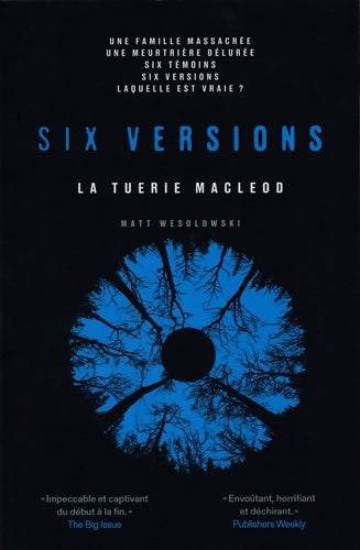 Livrenpoche : Six versions Tome II La tuerie McLeod - Matt Wesolowski - Livre