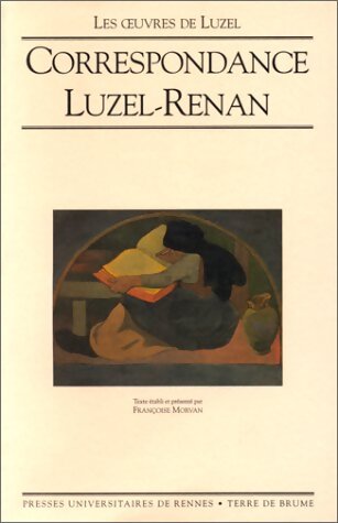 Livrenpoche : François-Marie Luzel - Ernest Renan : Correspondance - François-Marie Luzel - Livre