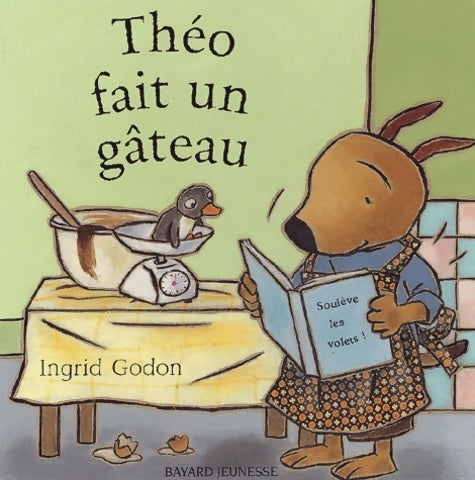 Livrenpoche : Théo fait un gâteau - Ingrid Godon - Livre