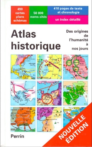 Livrenpoche : Atlas historique de l apparition de l homme sur la terre à l ère atomique - Hermann Kinder - Livre
