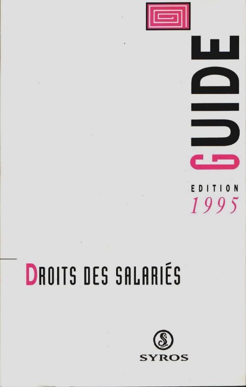Livrenpoche : Droits des salariés - Confédération Française Démocratique Du Travail - Livre
