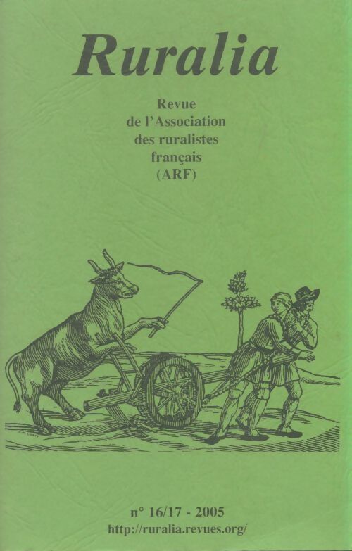 Livrenpoche : Ruralia n°16/17 - Collectif - Livre