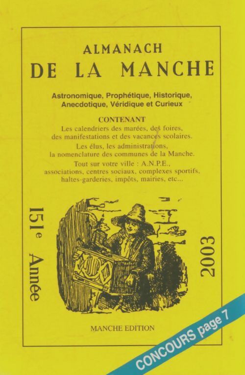 Livrenpoche : Almanach de la Manche 2003 - Collectif - Livre