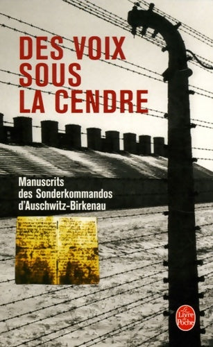Livrenpoche : Des voix sous la cendre - Collectif - Livre