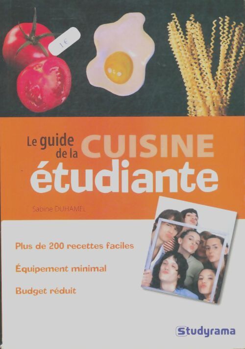 Livrenpoche : Le guide de la cuisine étudiante - Sabine Duhamel - Livre