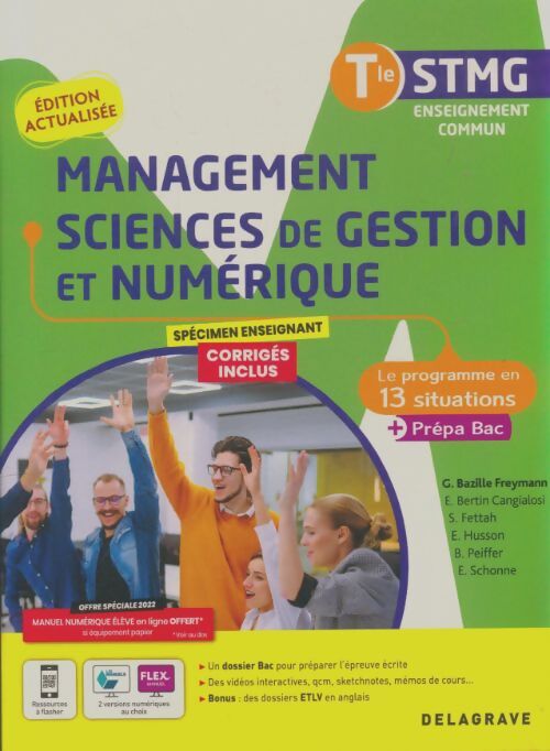 Livrenpoche : Management, sciences de gestion et numérique Terminale STMG - Collectif - Livre