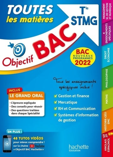Livrenpoche : Objectif Bac - Term STMG Toutes les matières BAC 2022 - Nicolas Bloch - Livre