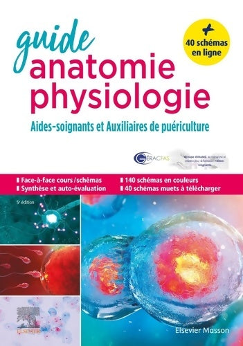 Livrenpoche : Guide anatomie et physiologie pour les AS et AP : Aides-soignants et Auxiliaires de puériculture - La référence - Geracfas - Livre