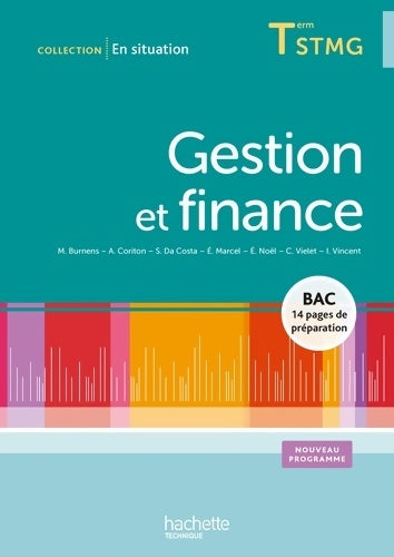 Livrenpoche : Gestion et finance terminale STMG - Martine Burnens - Livre