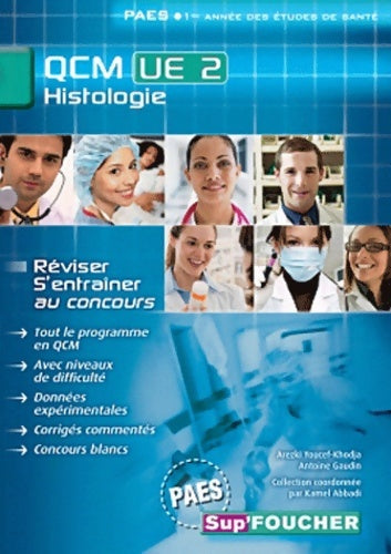 Livrenpoche : QCM UE2 Histologie - Kamel Abbadi - Livre