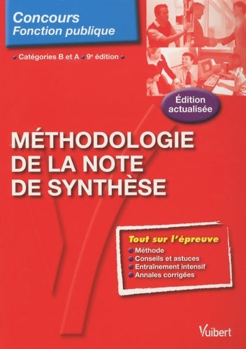 Livrenpoche : N°4 Méthodologie de la note de Synthèse - cat. B et A - Rémy Le Saout - Livre