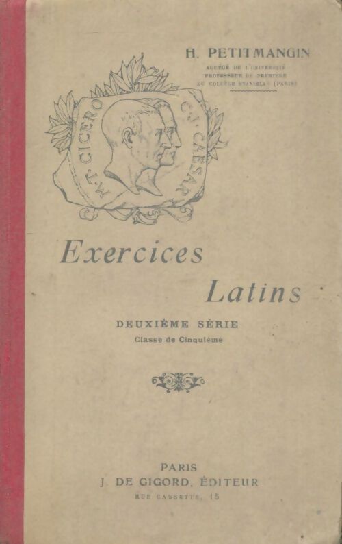 Livrenpoche : Exercices latins 5e - H. Petitmangin - Livre