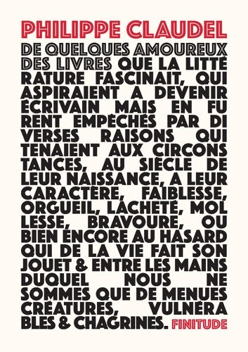Livrenpoche : De quelques amoureux des livres - Philippe Claudel - Livre