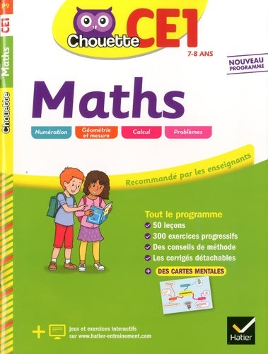 Livrenpoche : Maths CE1 : Cahier d'entraînement et de révision - Lucie Domergue - Livre