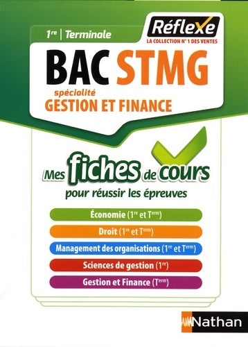 Livrenpoche : Gestion et Finance - Tout le cours en fiches -1re/Tle Bac STMG - Bac 2020 - Karine Charlier - Livre