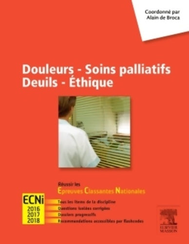 Livrenpoche : Douleurs - Soins palliatifs - Deuils - Ethique - Docteur Alain De Broca - Livre
