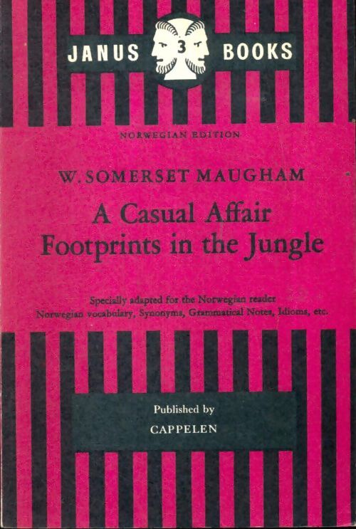 Livrenpoche : A casual affair / Footprints in the jungle - W. Somerset Maugham - Livre