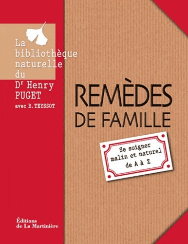 Livrenpoche : Remèdes de famille - Henry Puget (Dr) - Livre