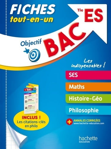 Livrenpoche : Objectif Bac Fiches Tout-en-un Term ES - Olivier Thierry - Livre