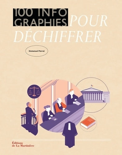 Livrenpoche : 100 infographies pour déchiffrer la justice - Emmanuel Pierrat - Livre
