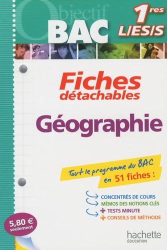 Livrenpoche : Géographie 1e L/ES/S : Fiches détachables - Jean Muracciole - Livre