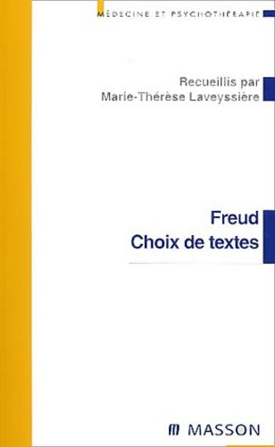 Livrenpoche : Freud : Choix de textes - Sigmund Freud - Livre