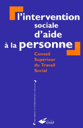 Livrenpoche : L'intervention sociale d'aide à la personne - C. S. T. S. - Livre