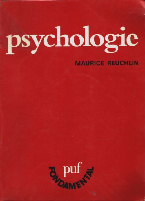 Livrenpoche : Psychologie - Maurice Reuchlin - Livre