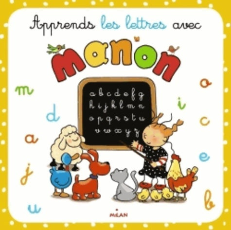 Livrenpoche : Apprends les lettres avec Manon - Nadine Rouvière - Livre