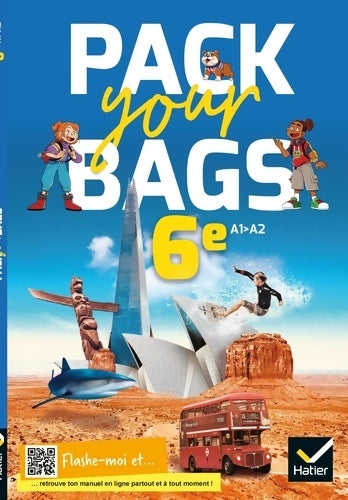 Livrenpoche : Pack your Bags - Anglais 6e- Éd. 2021 - Livre élève - Elisabeth Jardon - Livre