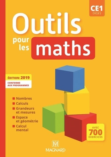 Livrenpoche : Outils pour les Maths CE1 . Manuel élève - Natacha Besset - Livre
