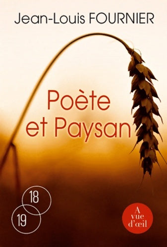 Livrenpoche : Poète et paysan - Jean-Louis Fournier - Livre