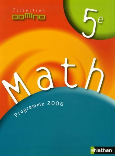 Livrenpoche : MATH - DOMINO 5E 2006 - Christophe Hache - Livre