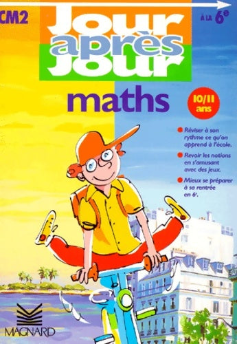 Livrenpoche : Jour après jour mathématiques CM 2-6e édition 1998 - Bernard Séménadisse - Livre
