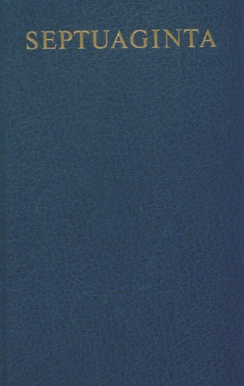 Livrenpoche : Septuaginta - Collectif - Livre
