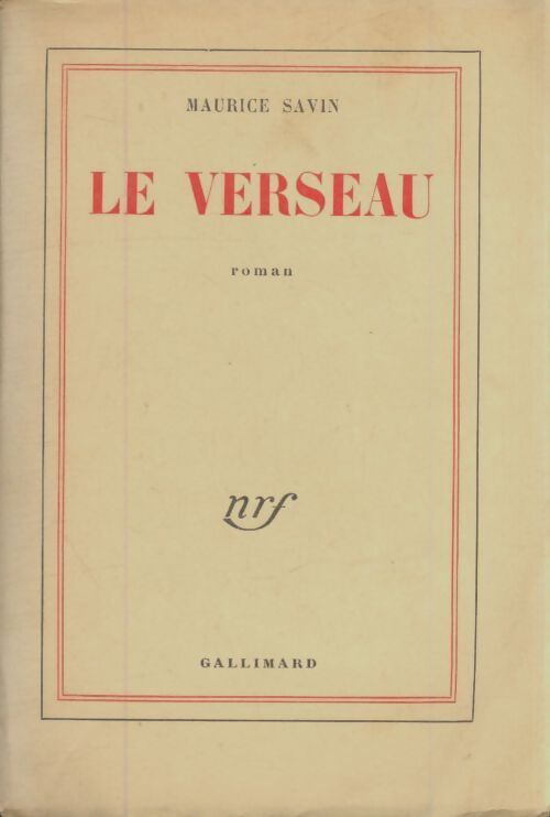 Livrenpoche : Le verseau - Maurice Savin - Livre